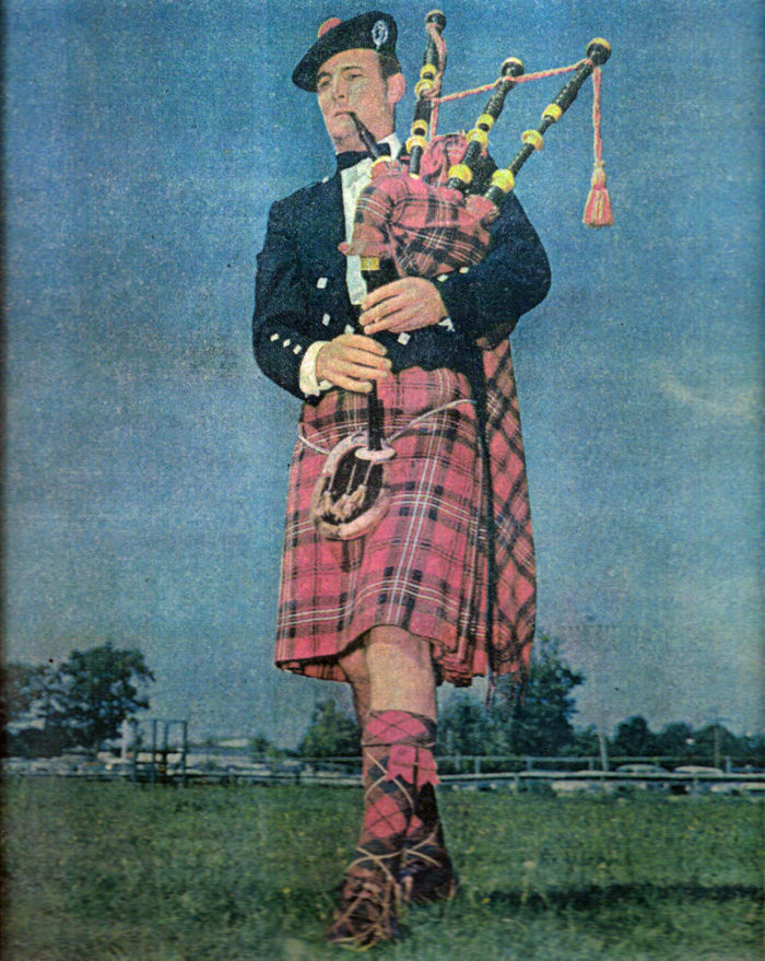 Jim Kerr at the games in 1963.