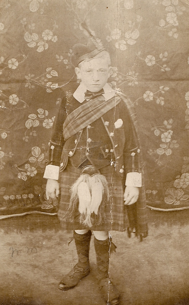 Young Tam, age 5 or 6.